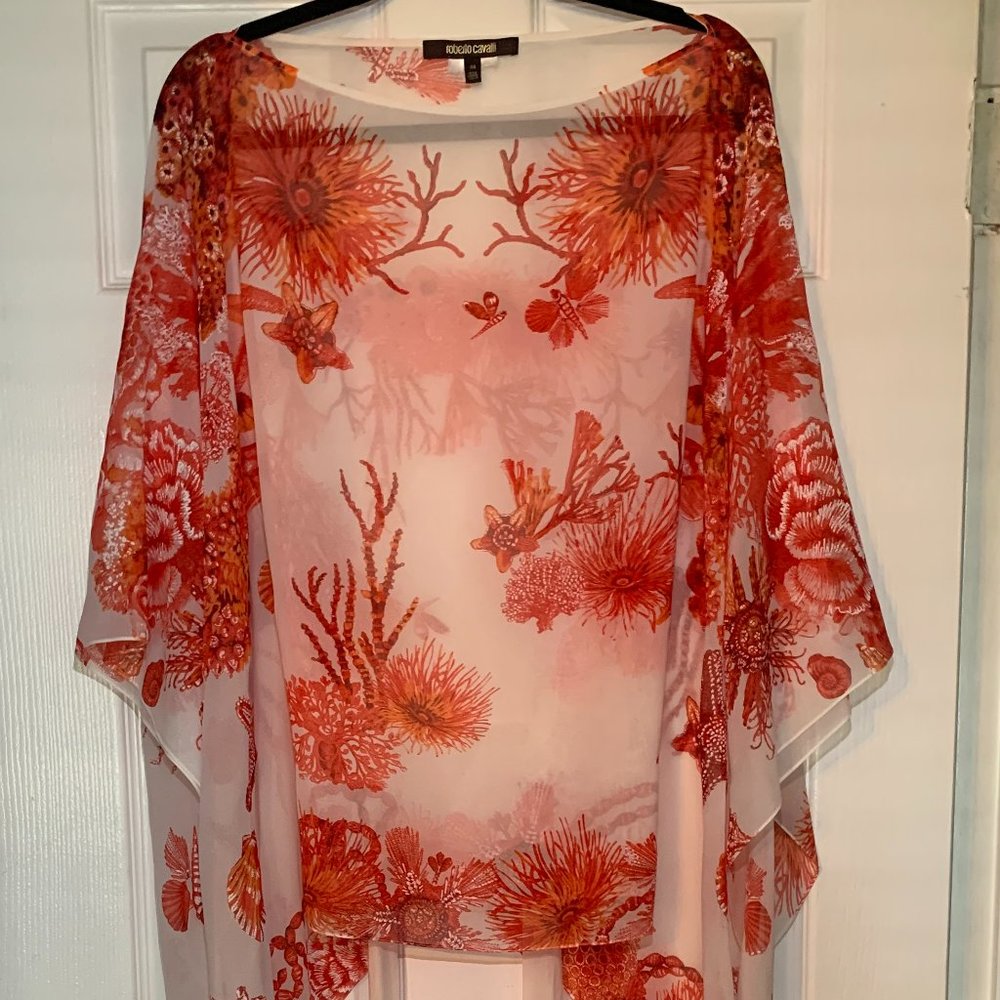 FINAL SALE Roberto Cavalli Blouse Size 8